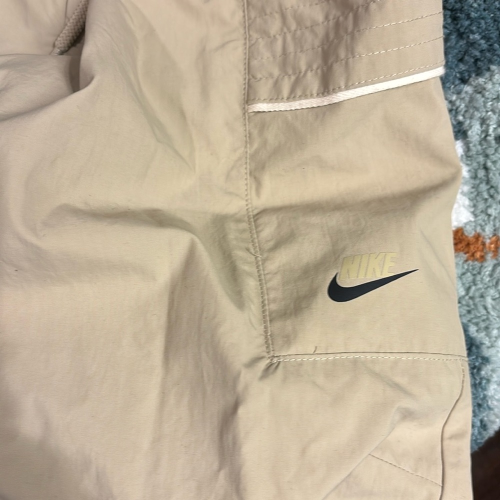 Nike Track Tan Pants 🖲️ with pockets